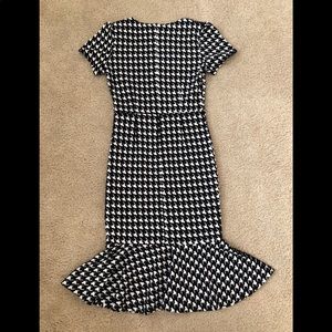 Black and white dress